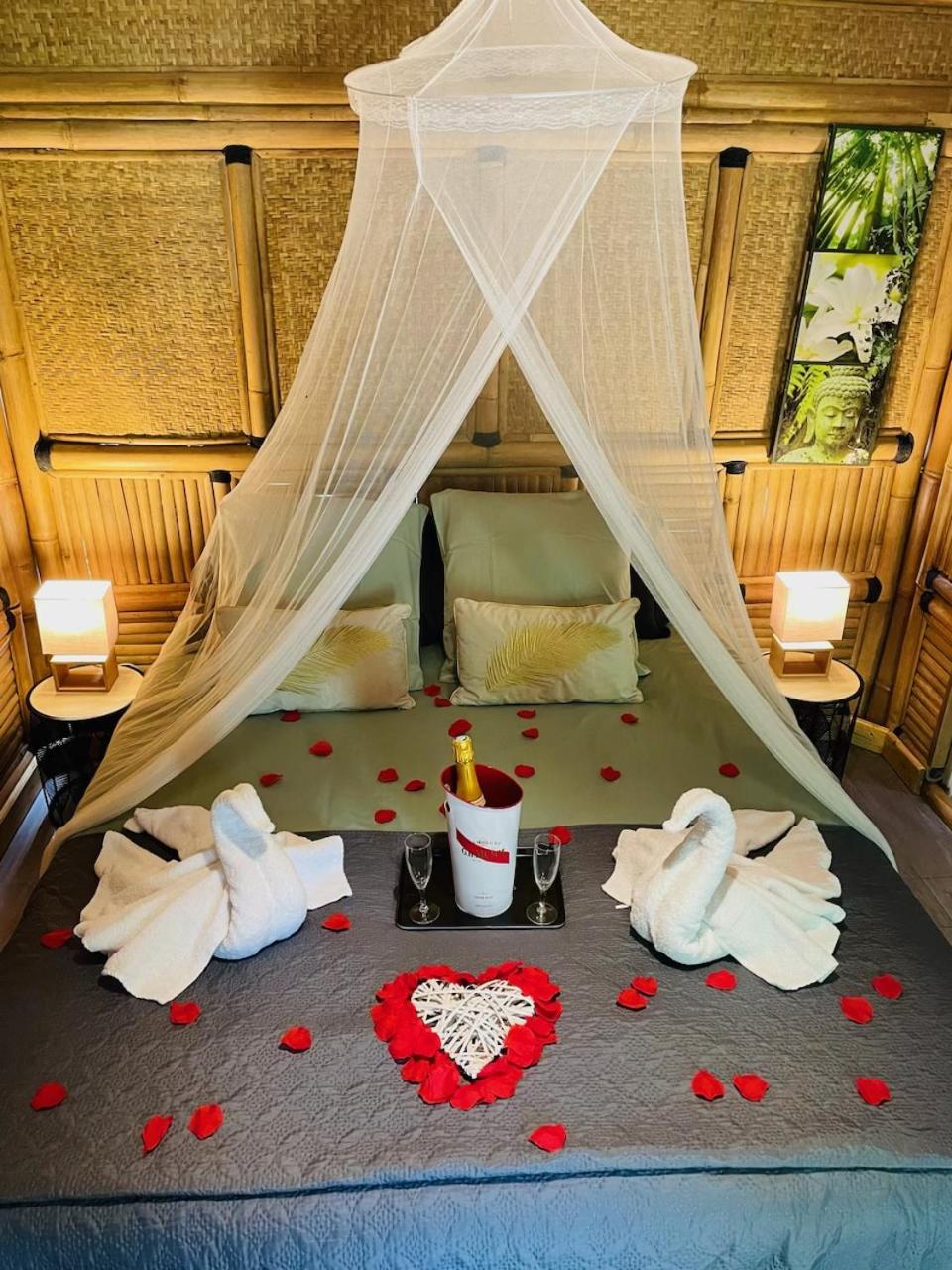 Suite Bambou Bien-Etre A Bali - Le Soleil Des Cevennes Сен-Жан-дю-Гар Экстерьер фото
